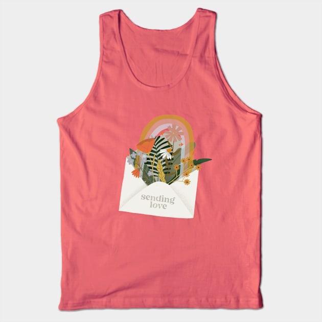 Sending love Tank Top by meganmcnulty